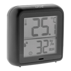 Otio Thermomètre hygromètre intérieur - Noir