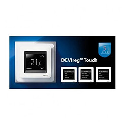 Danfoss Devireg Touch Deleage Thermostat blanc