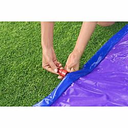 Piste Glissante Bestway avec Rampe de Saut Double - 488 x 138 cm pas cher
