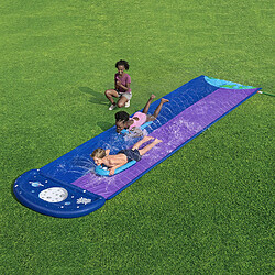 Avis Piste Glissante Bestway avec Rampe de Saut Double - 488 x 138 cm