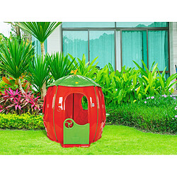 Purline Maison de jeu STRAWBERRY HOUSE - Enfant - Rouge/Vert