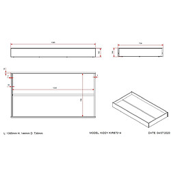 Avis VIPACK Kiddy Tiroir Lit Gigogne - Blanc