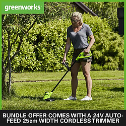 Greenworks Tools Greenworks GD24LM33LT25K4 pas cher