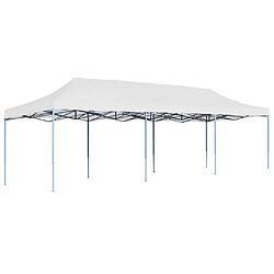 vidaXL Tente de réception pliable 3x9 m - Blanc