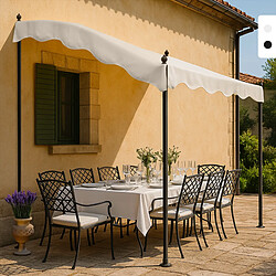 Elios Parasols Elios_parasols Gazebo Jardin Acier 3x2 m