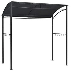vidaXL Belvédère de barbecue 215x150 cm - Anthracite