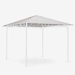 Elios Parasols Elios Gazebo Jardin 3x3 m Blanc