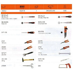 Naive Bahco LECTRICIEN - Mallette à outils 28 pièces