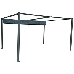 Acheter Hespéride Tonnelle Palmeira aluminium 4x3 m - Ardoise