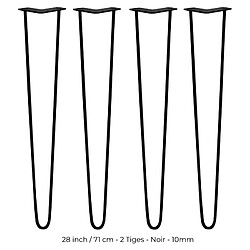 Monstershop pieds de table en épingle