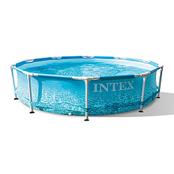 Intex Piscine Metal Frame Ocean - 3,05 m - Bleu