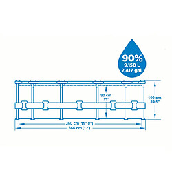 Acheter Bestway Steel Pro Max - 3,66 x 1,00 m