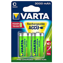 VARTA Accus Power Accus NiMH rechargeables VARTA - Ready To Use - Sans effet mémoire