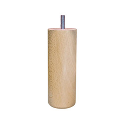 MRG Pieds cylindriques - H20cm - Vernis naturel