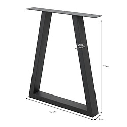 Avis Ecd Germany Ecd_germany pieds de table trapézoïdaux