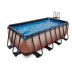 EXIT TOYS Piscine Stone - Grise 400x200x122 cm