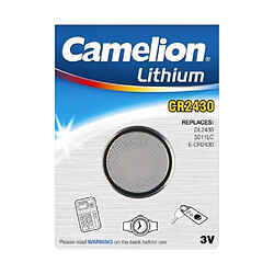 Pile Pile bouton lithium CR2430 - 3 V