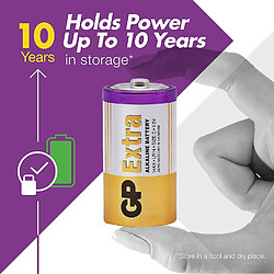 Gp piles alcalines C LR14 - lot de 8