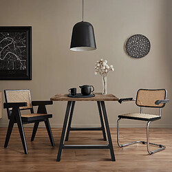 Acheter Ecd Germany Ecd_germany pieds de table en A acier - Gris foncé