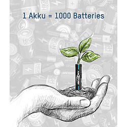 Ansmann AAA 550mAh NiMH - Lot de 8