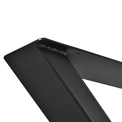 En.Casa En_casa set de 2 pieds de table forme X pas cher