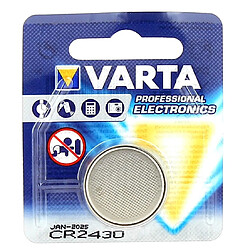 Varta pile bouton lithium CR2430