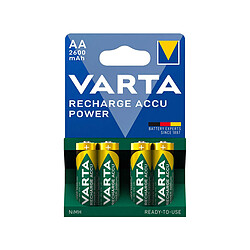 Varta piles rechargeables AA NiMH - 4 pièces pas cher