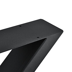 Acheter En.Casa En_casa set de 2 pieds de table forme X