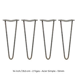 Monstershop pieds de table épingle à cheveux