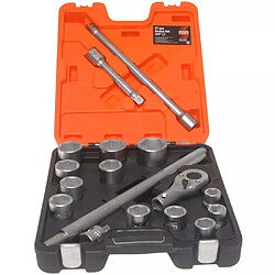 Bahco Jeu de douilles 17 pcs SLX 17