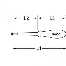 KS Tools Tournevis isolé - ERGOTORQUE® TORX® T40 pas cher