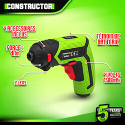 Tournevis rechargeable Constructor