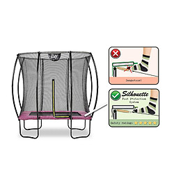 Exit Toys EXIT Silhouette - Trampoline Rectangle 153x214 cm Noir