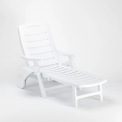 Grand soleil Transat inclinable - Blanc