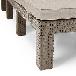 Avis Keter Chaise longue Daytona - Cappuccino