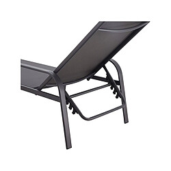 Avis Habitat Et Jardin Lot de 2 Bains de soleil en métal [ ]Farniente[ ]- Gris