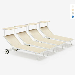 Beach and garden design bain de soleil Alabama - Beige