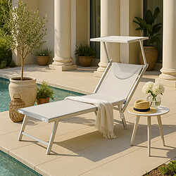 Beach And Garden Design Bain de soleil Santorini 4 pcs