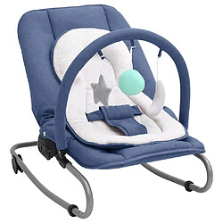 vidaXL Transat Bébé Bleu