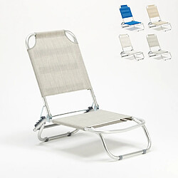 Beach And Garden Design Beach and Garden Tropical Chaise Transat - Gris