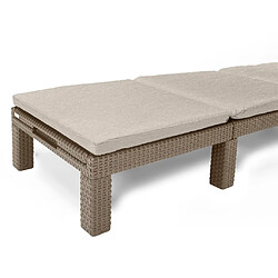 Acheter Keter Chaise longue Daytona - Cappuccino