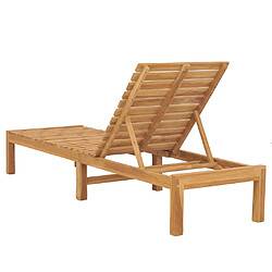 Acheter Helloshop26 Bain de soleil teck 2 places - Bois