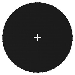 vidaXL Tapis de saut pour trampoline Ø 3,05 m - Noir