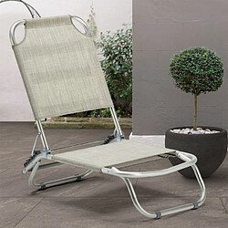 Beach And Garden Design Beach and Garden Tropical Chaise Transat - Gris