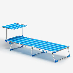 Acheter Beach and garden design Transat pliant California - Bleu