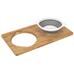 Cook concept Planche à découper avec passoire pas cher