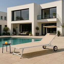 Beach and garden design bain de soleil Alabama - Beige