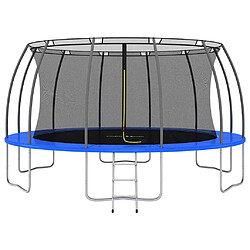 vidaXL Trampoline 488 cm avec accessoires