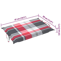 VidaXL Chaises Longues avec Coussins - Acacia pas cher