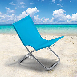 Beach and Garden Design Chaise de plage Rodeo - Bleu